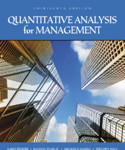 Quantitative Analysis for Management - 13th Edition