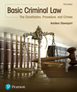 Basic Criminal Law - 5th Edition