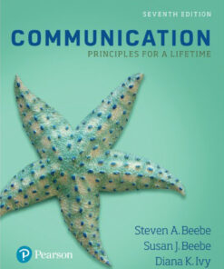 Communication: Principles for a Lifetime - 7th Edition