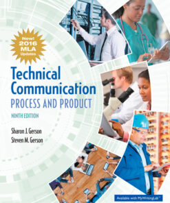 Technical Communication: Process and Product - 9th Edition