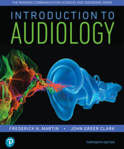 Introduction to Audiology - 13th Edition