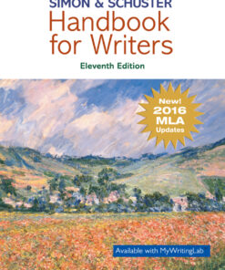 Simon & Schuster Handbook for Writers - 11th Edition