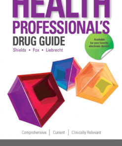 Pearson Health Professional's Drug Guide 2017-2018 - 2nd Edition