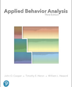 Applied Behavior Analysis - 3rd Edition