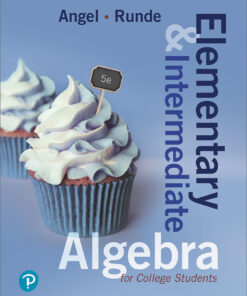 Elementary and Intermediate Algebra for College Students - 5th Edition