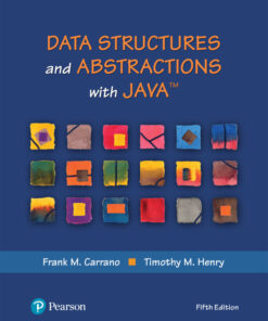 Data Structures and Abstractions with Java - 5th Edition