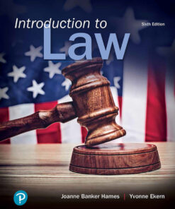 Introduction to Law - 6th Edition