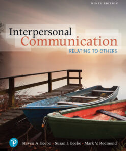 Interpersonal Communication: Relating to Others - 9th Edition