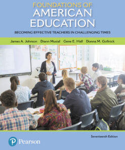 Foundations of American Education - 17th Edition
