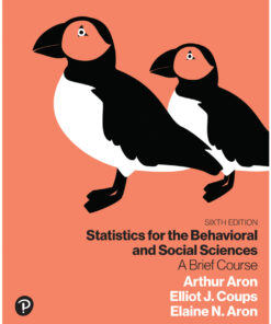 Statistics for the Behavioral and Social Sciences - 6th Edition