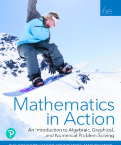 Mathematics in Action - 6th Edition