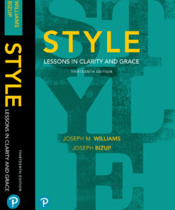 Style: Lessons in Clarity and Grace - 13th Edition