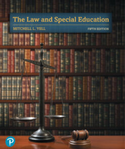 The Law and Special Education - 5th Edition