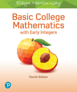 Basic College Mathematics with Early Integers - 4th Edition