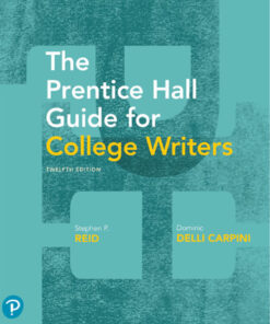 The Reid Guide for College Writers - 12th Edition