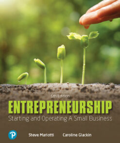 Entrepreneurship: Starting and Operating A Small Business - 5th Edition