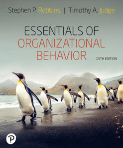 Essentials of Organizational Behavior - 15th Edition