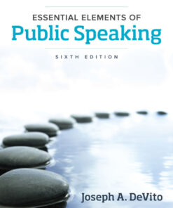 Essential Elements of Public Speaking - 6th Edition