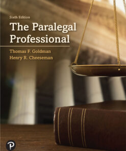 The Paralegal Professional - 6th Edition