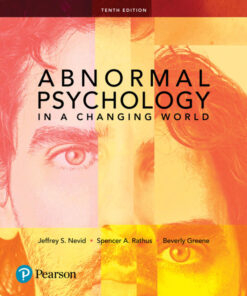 Abnormal Psychology in a Changing World - 10th Edition