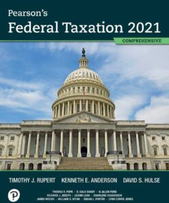 Pearson's Federal Taxation 2021 Comprehensive - 34th Edition
