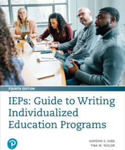 IEPs: Guide to Writing Individualized Education Programs - 4th Edition