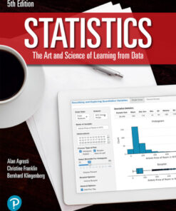 Statistics: The Art and Science of Learning from Data - 5th Edition