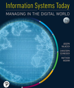 Information Systems Today - 9th Edition