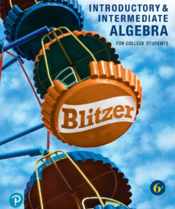 Introductory and Intermediate Algebra for College Students - 6th Edition