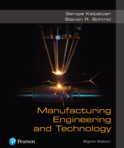 Manufacturing Engineering and Technology - 8th Edition