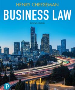 Business Law (Pearson+) - 11th Edition