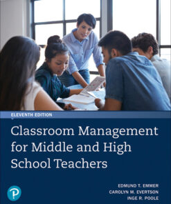 Classroom Management for Middle and High School Teachers - 11th Edition