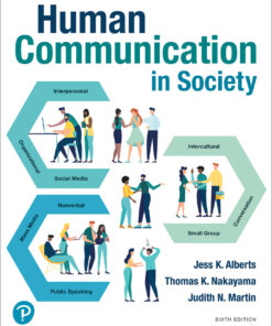 Human Communication in Society - 6th Edition