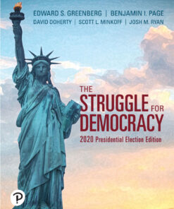 The Struggle for Democracy, 2020 Presidential Election Edition - 13th Edition