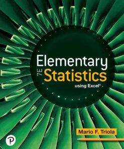 Elementary Statistics Using Excel - 7th Edition