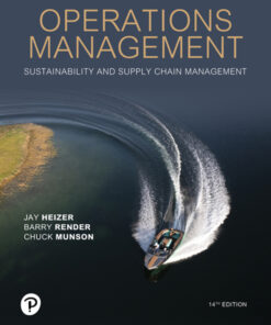 Operations Management: Sustainability and Supply Chain Management - 14th Edition