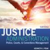 Justice Administration - 10th Edition