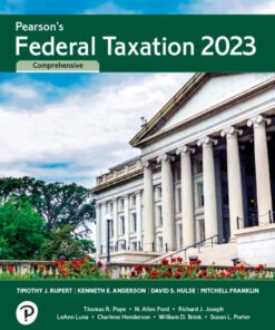 Pearson's Federal Taxation 2023 Comprehensive - 36th Edition