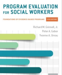 Program Evaluation for Social Workers - 8th Edition