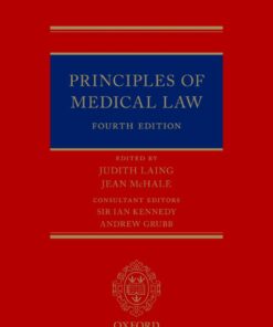 Principles of Medical Law - 4th Edition