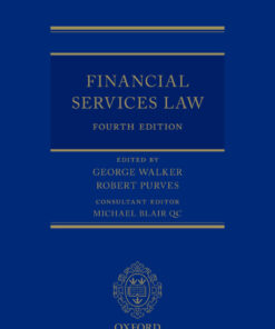 Financial Services Law - 4th Edition