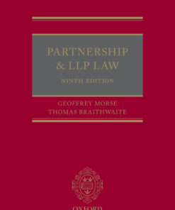 Partnership and LLP Law - 9th Edition