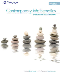 Contemporary Mathematics for Business & Consumers - 9th Edition