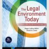 The Legal Environment Today - Summarized Case Edition - 9th Edition