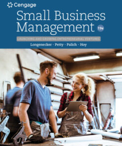 Small Business Management: Launching & Growing Entrepreneurial Ventures - 19th Edition