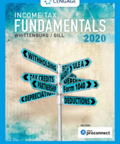 Income Tax Fundamentals 2020 - 38th Edition