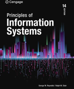 Principles of Information Systems - 14th Edition