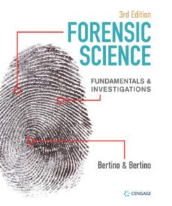 Forensic Science: Fundamentals & Investigations - 3rd Edition