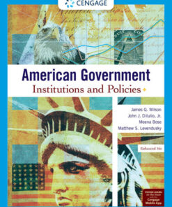 American Government: Institutions and Policies, Enhanced - 16th Edition