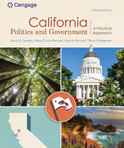 California Politics and Government: A Practical Approach - 15th Edition